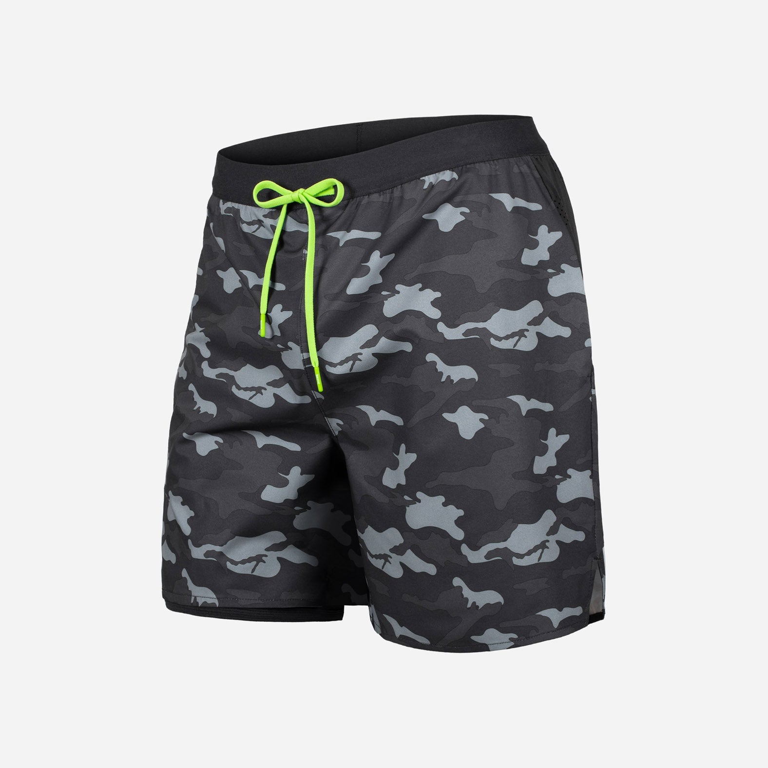 BN3TH Runner s High 2N1 Shorts Men s Covert Camo XS