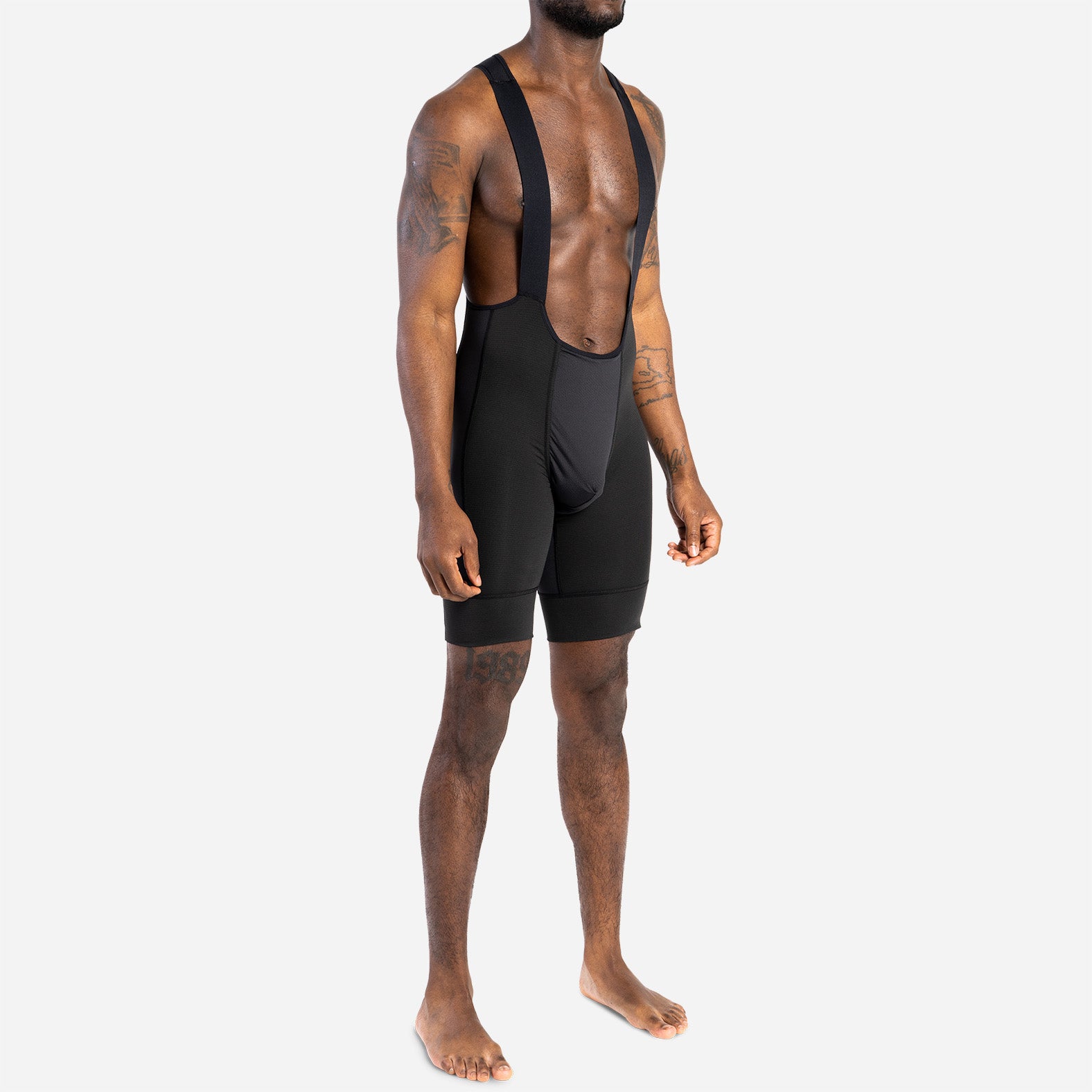 North Shore Bike Liner Bibshort: Black | BN3TH Underwear – BN3TH.ca