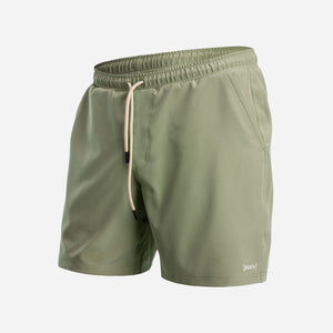 Agua Volley X 2N1 Swim Short 7”: Pine