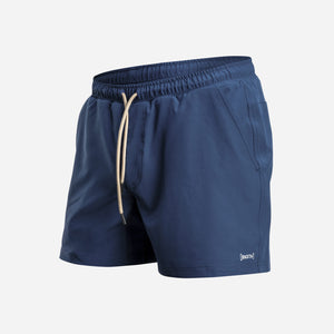 Agua Volley X 2N1 Swim Short 5”: Navy