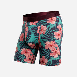 CLASSIC BOXER BRIEF: HIBISCUS BLOOM ZESTY