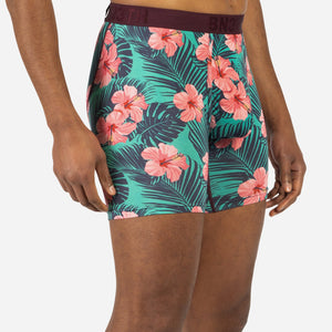 CLASSIC BOXER BRIEF: HIBISCUS BLOOM ZESTY