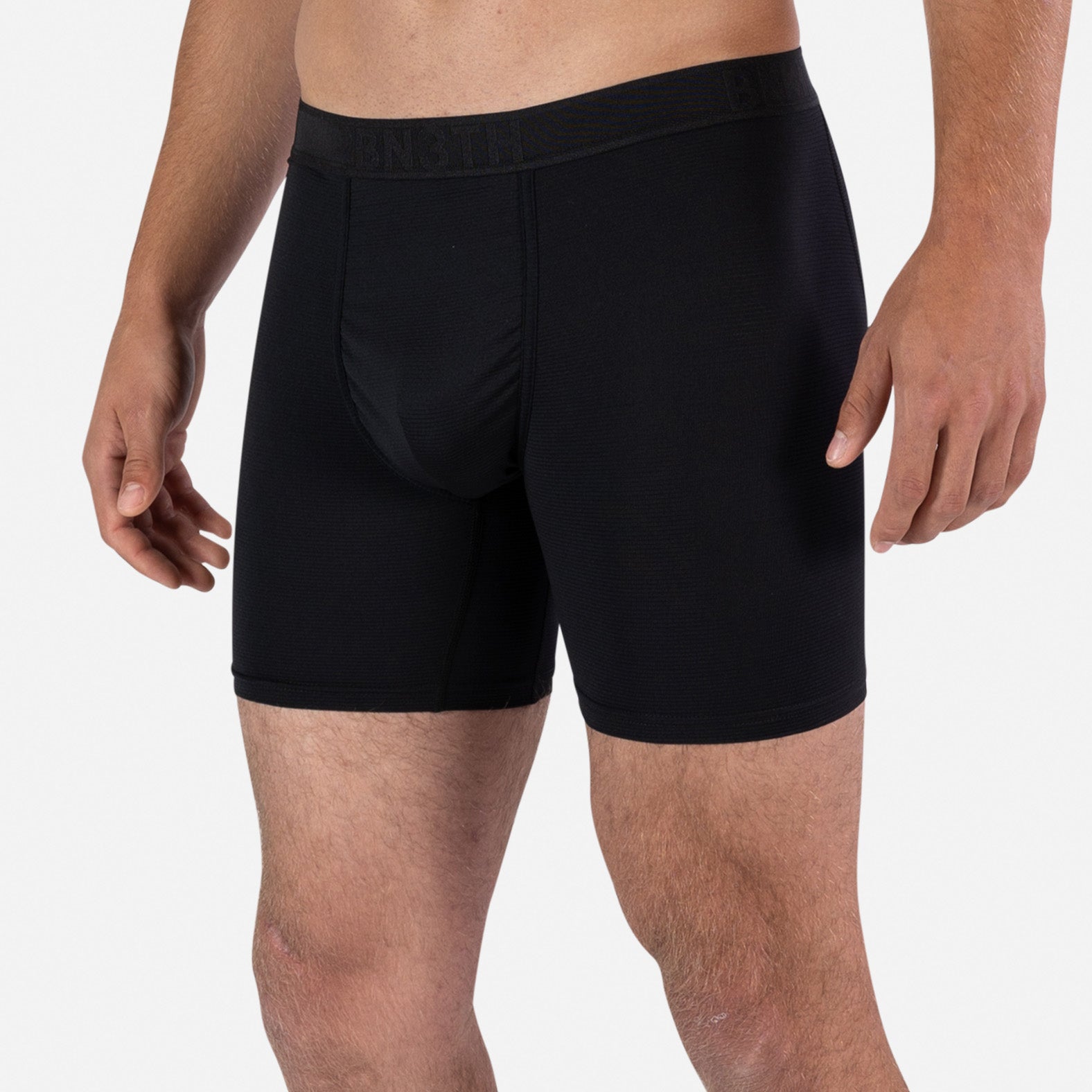 Pro Flex Boxer Brief: Black 3 Pack