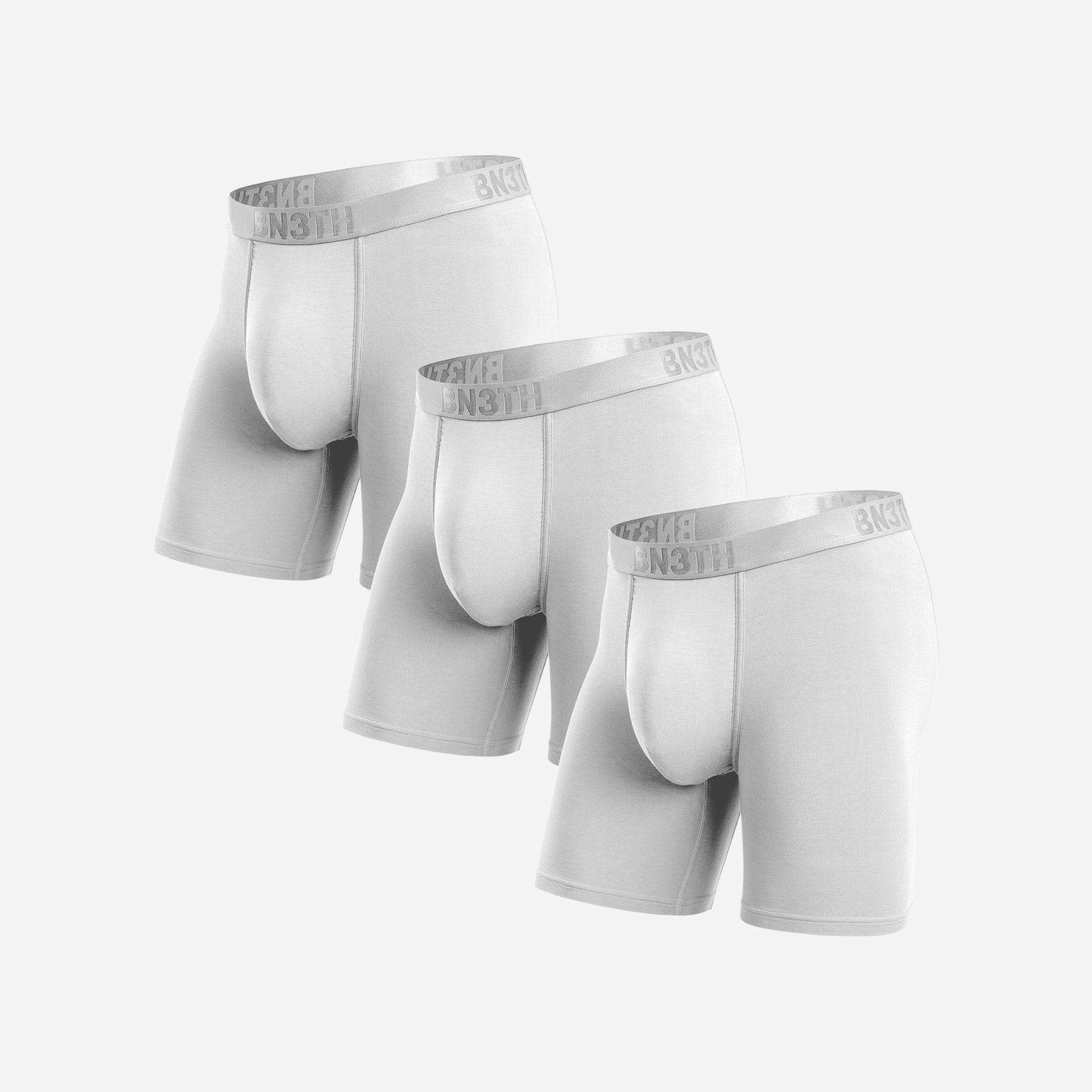 CLASSIC BOXER BRIEF: WHITE 3 PACK