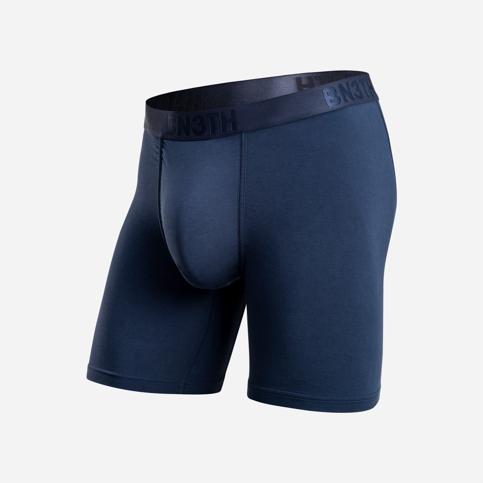 CLASSIC BOXER BRIEF WITH FLY: NAVY