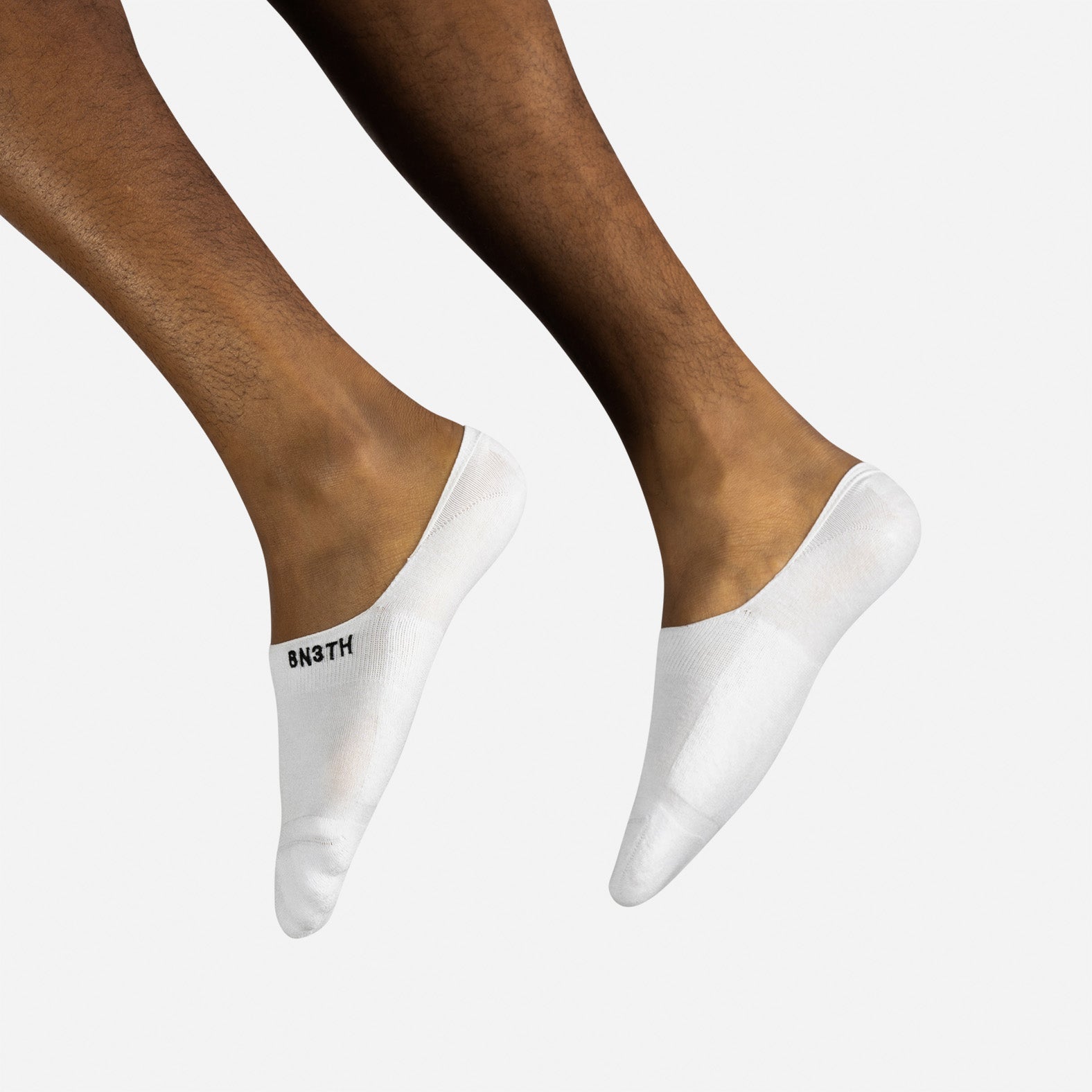 Classic No Show Sock: White