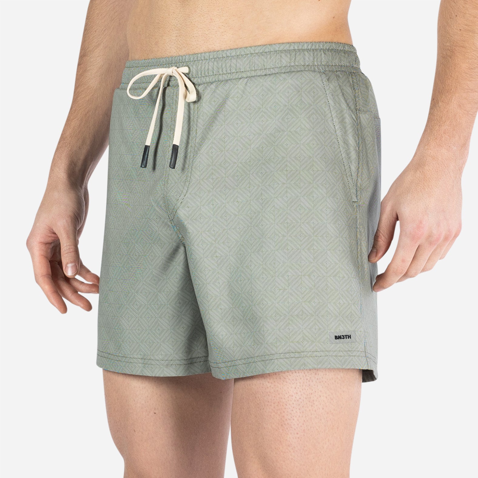 Agua Volley X 2N1 Swim Short 5”: Artisan Tile Bronze