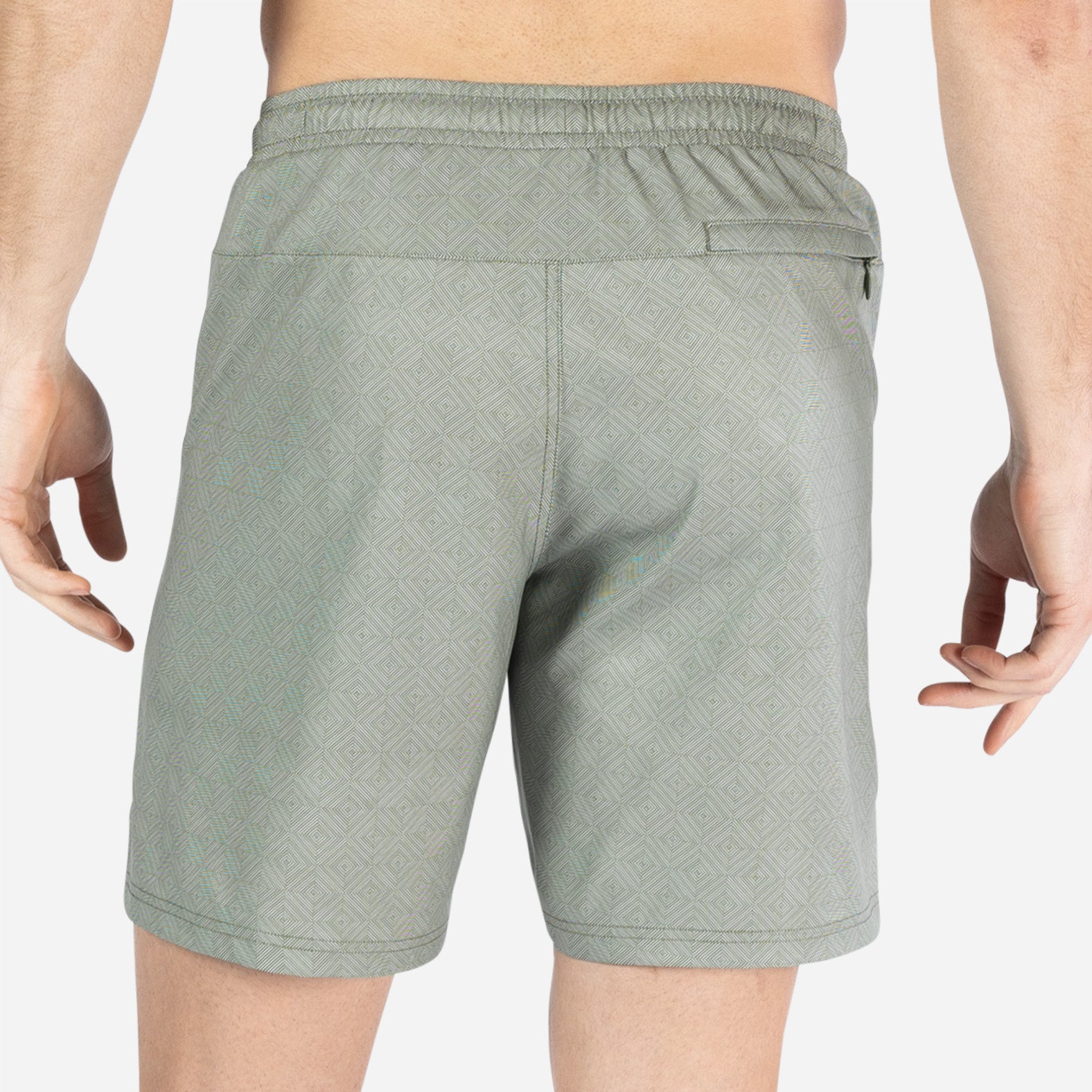 Agua Volley X 2N1 Swim Short 7”: Artisan Tile Bronze