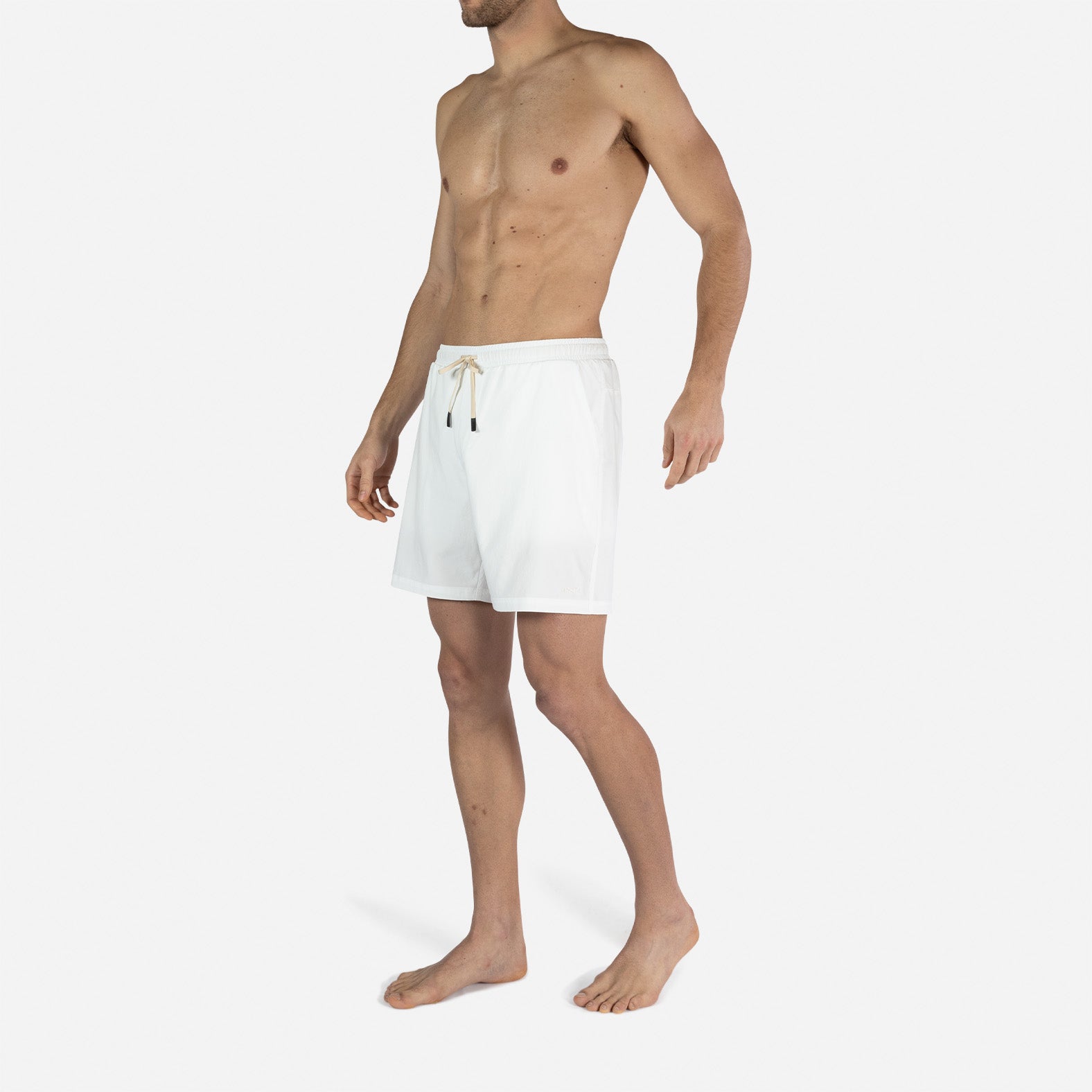 AGUA VOLLEY X 2N1 SWIM SHORT 7": WHITE