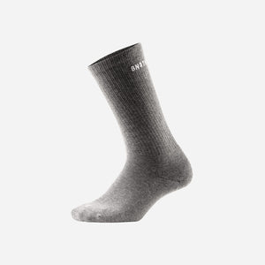 Classic Crew Sock: Heather Grey