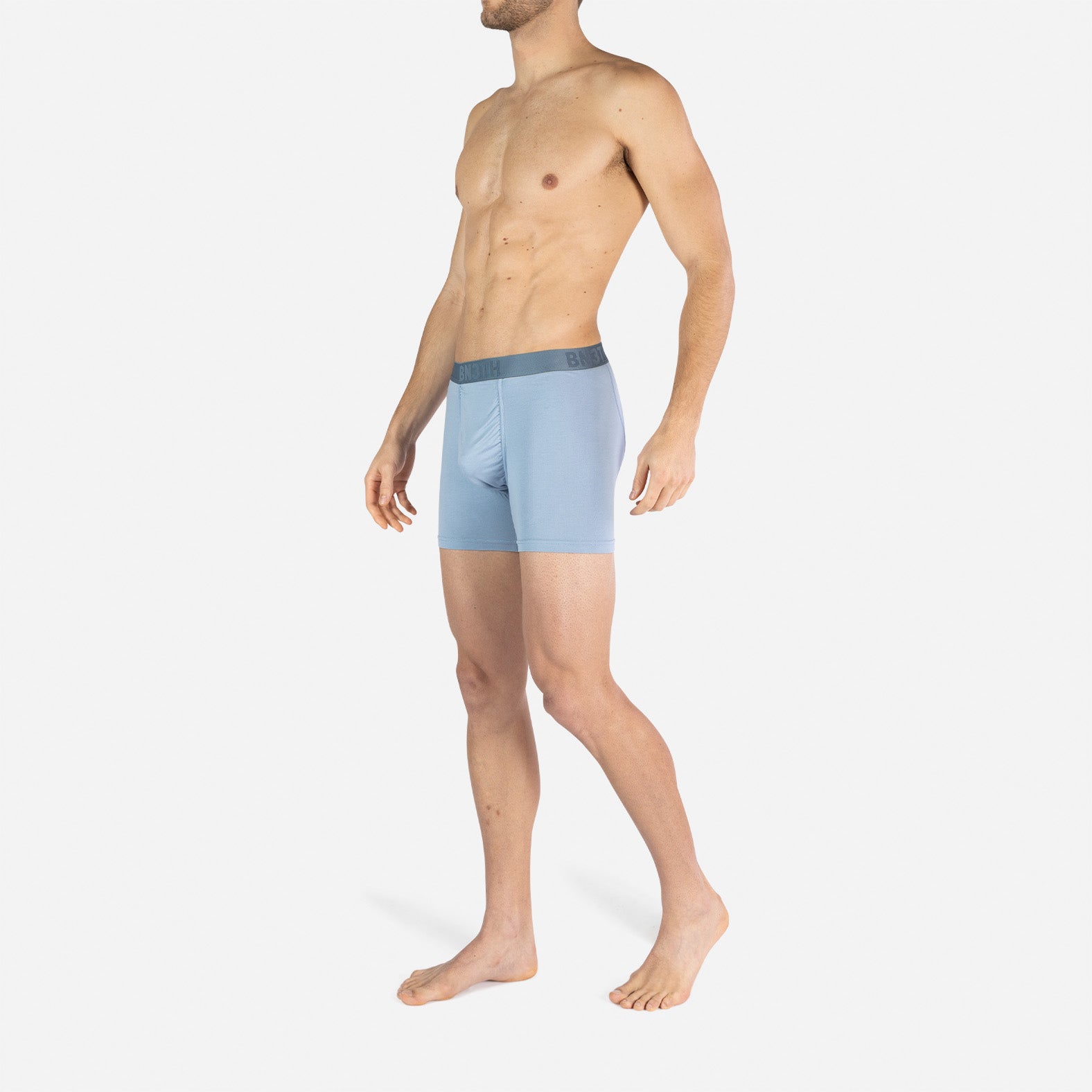 Classic Essentials Boxer Brief: Dusty Blue