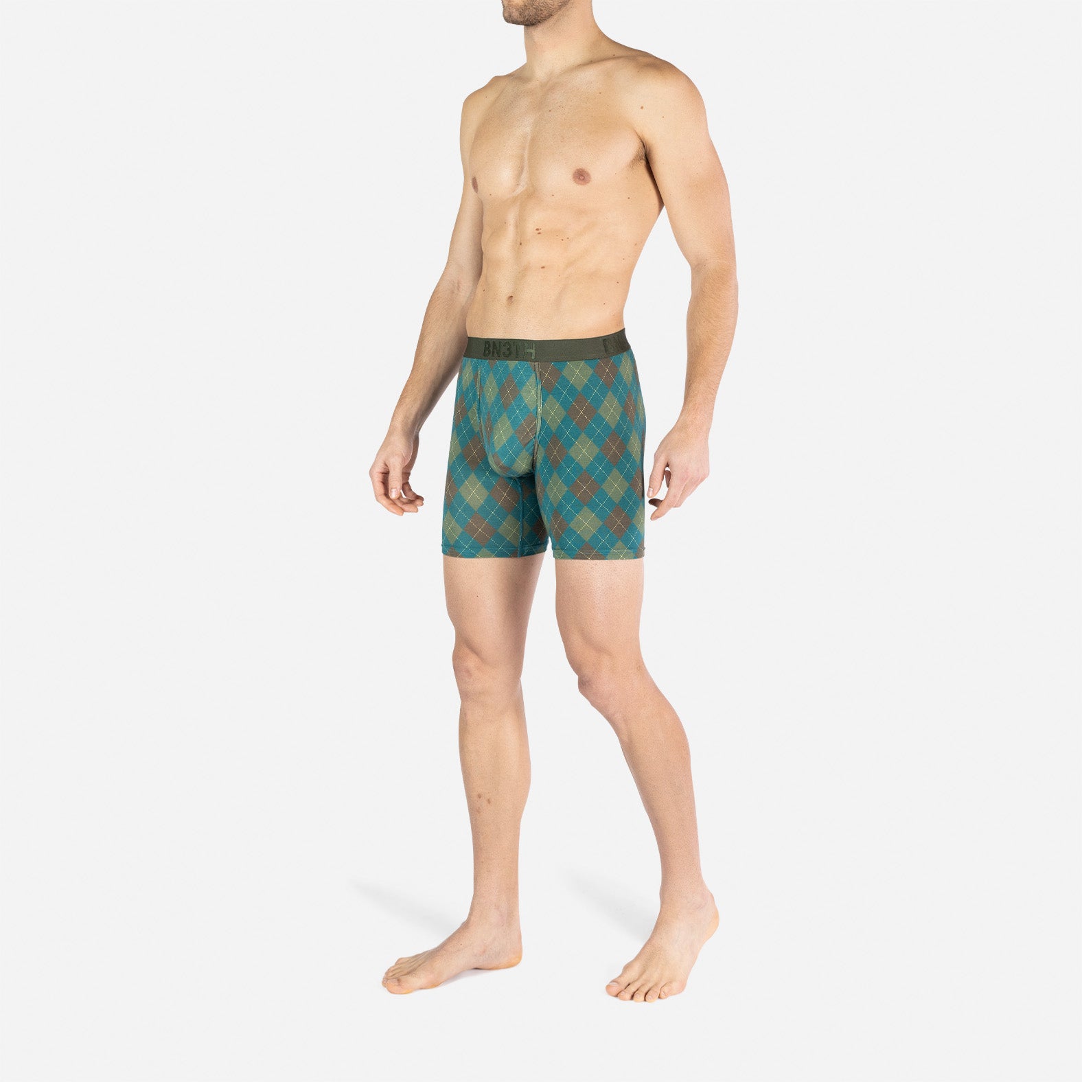 Classic Icon Boxer Brief: Argyle River