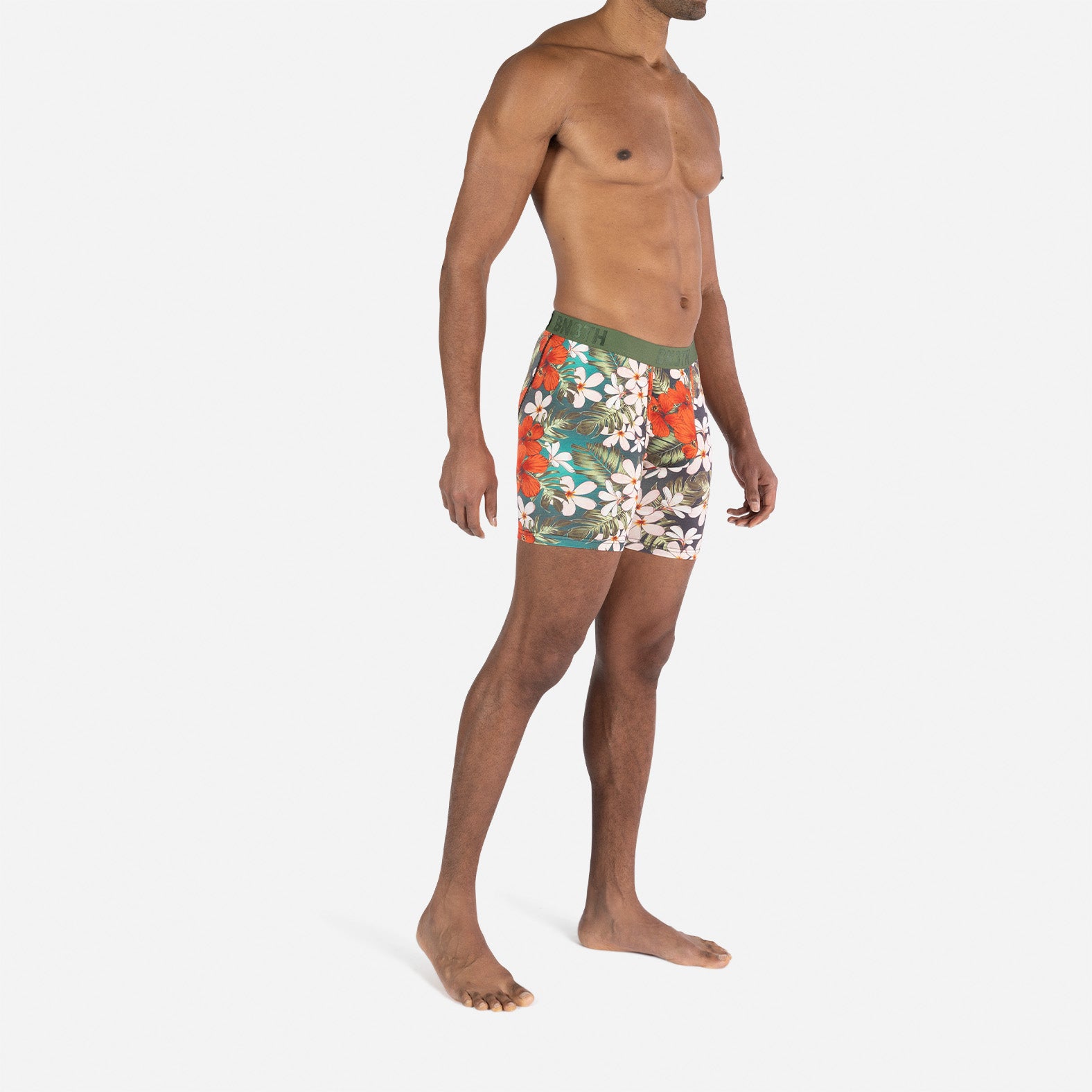 Classic Icon Boxer Brief: Hibiscus Paradise Indo