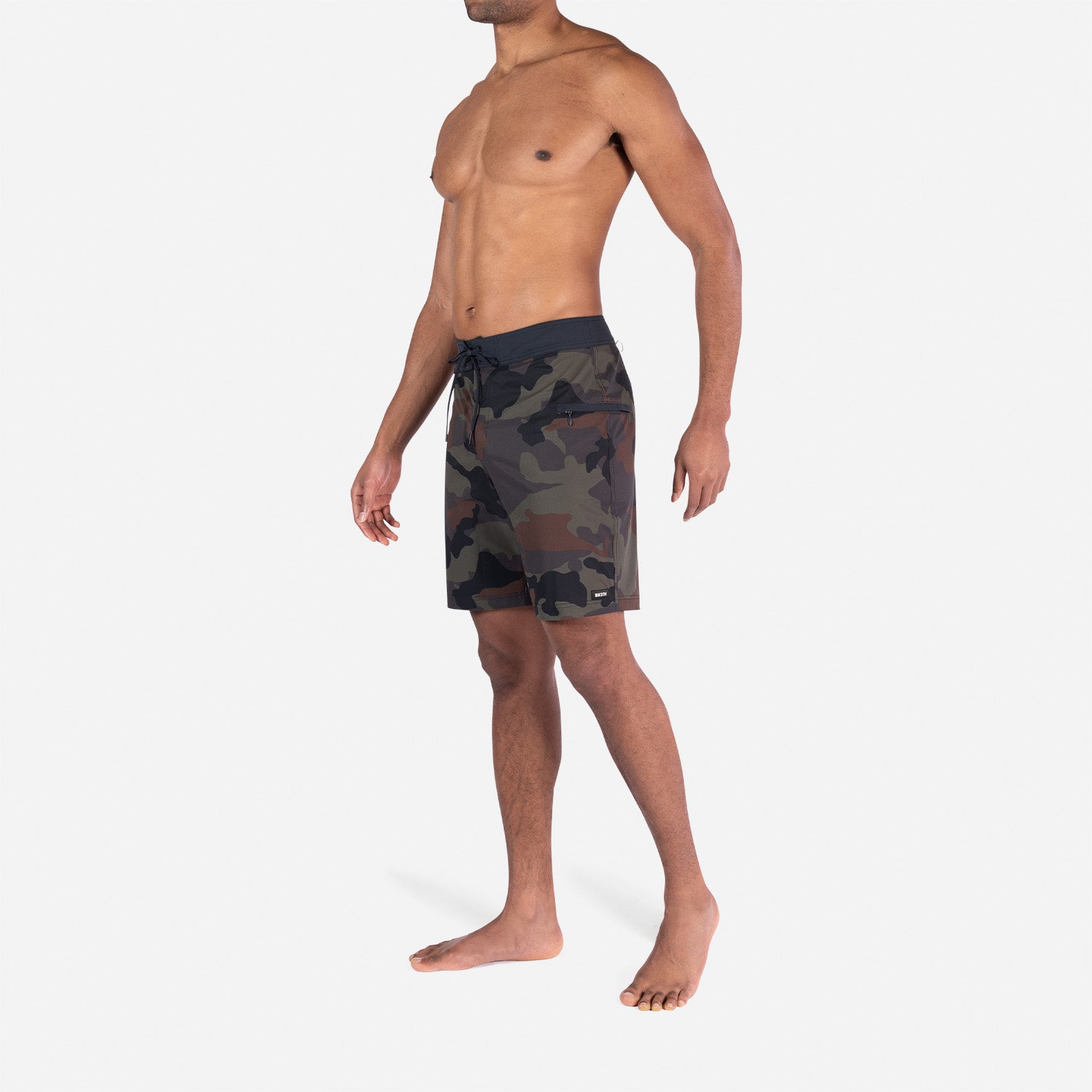 Hightide 2N1 Boardshort 8": Basecamp Camo-Woodland