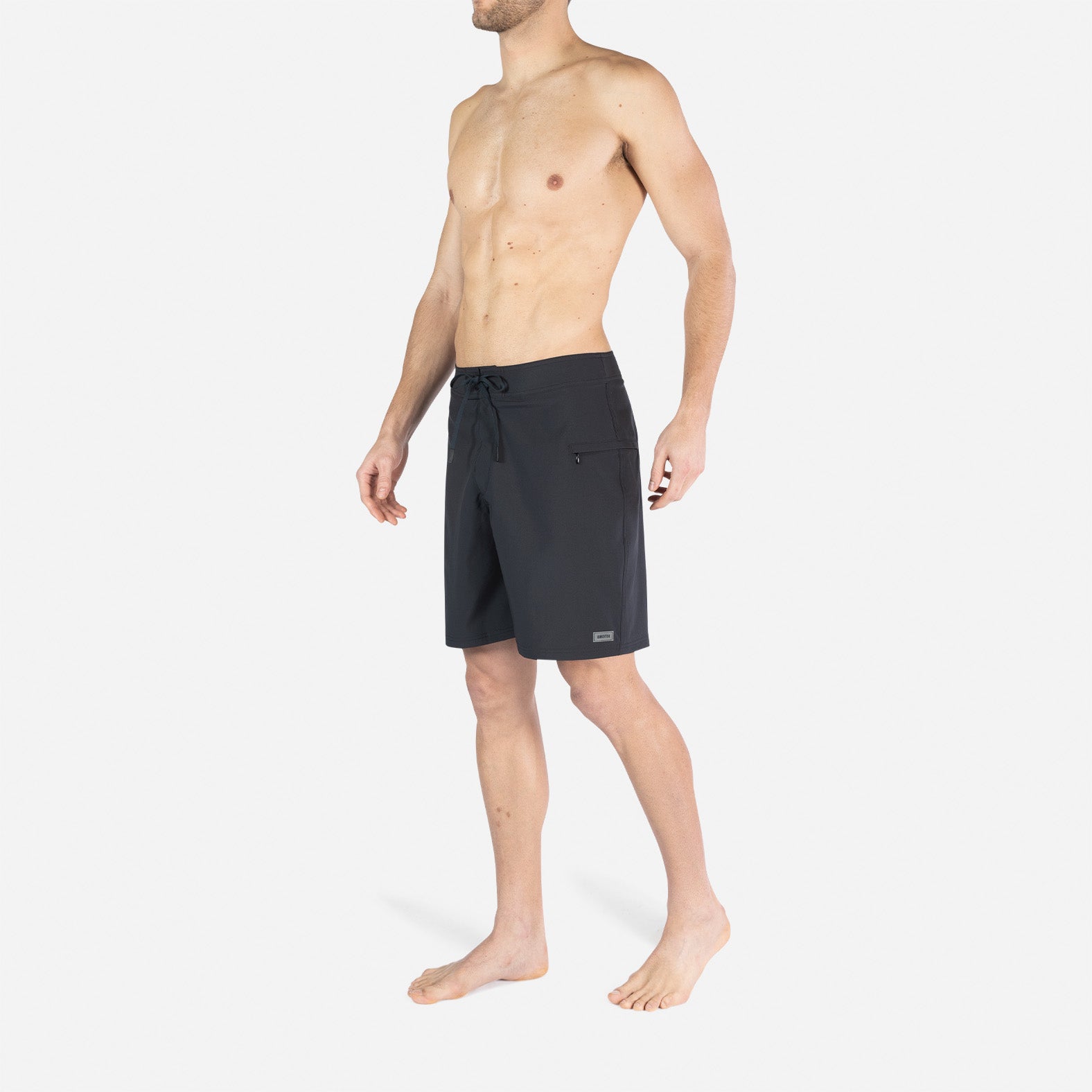 Hightide 2N1 Boardshort 8": Black