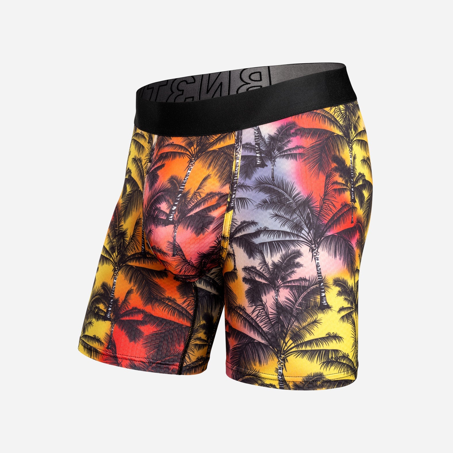 Pro Agua X Boxer Brief: Oversized Tropical Haze Dawn