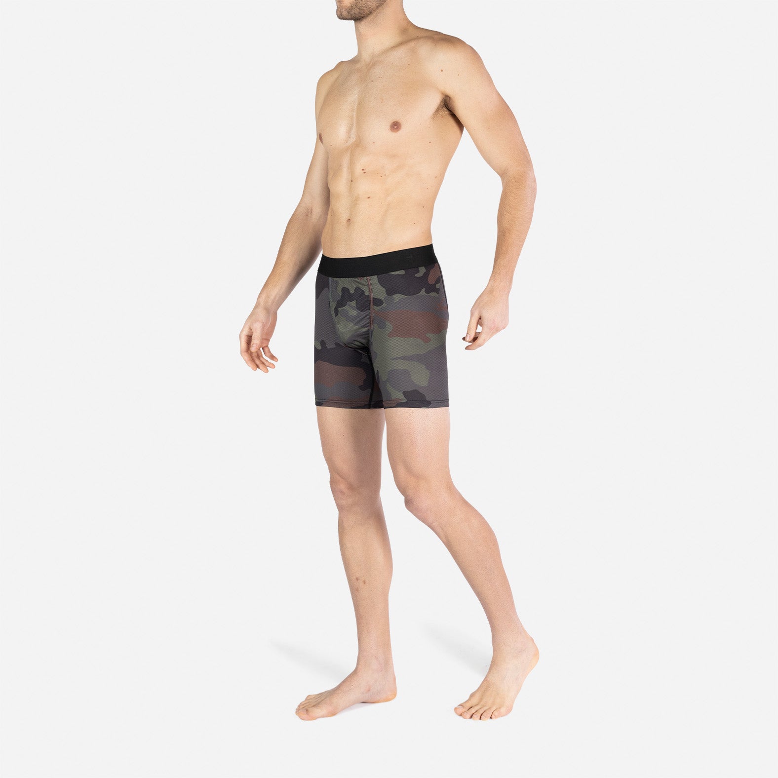 Pro Agua X Boxer Brief: Basecamp Camo Woodland