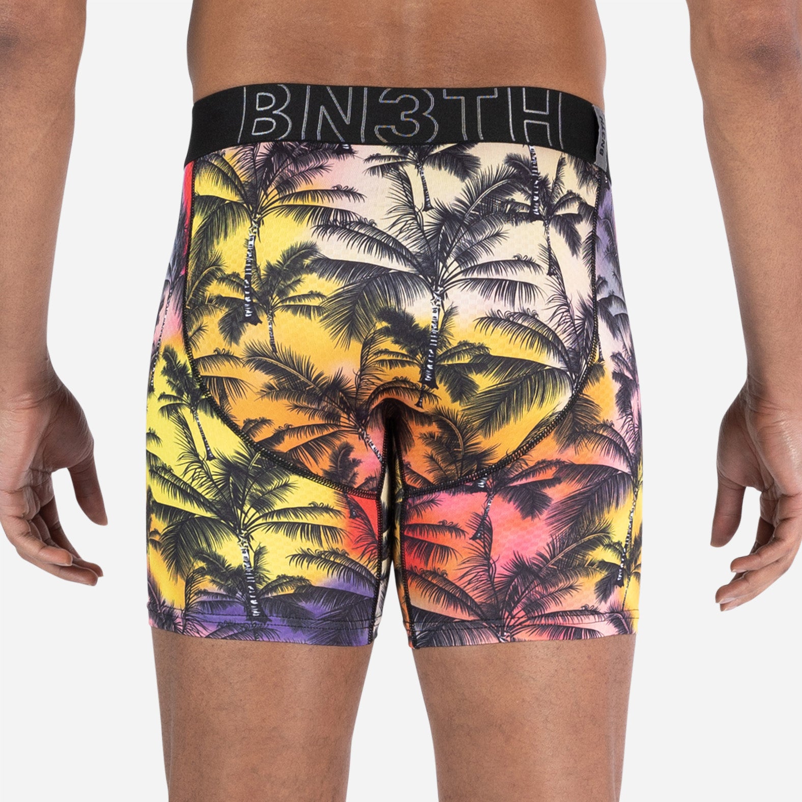 Pro Agua X Boxer Brief: Oversized Tropical Haze Dawn